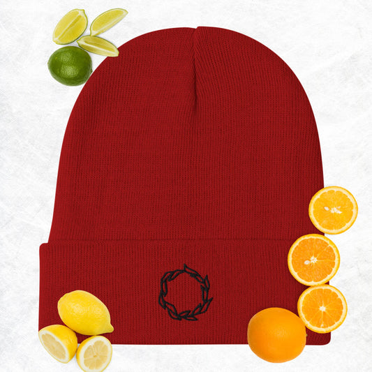 Embroidered Beanie